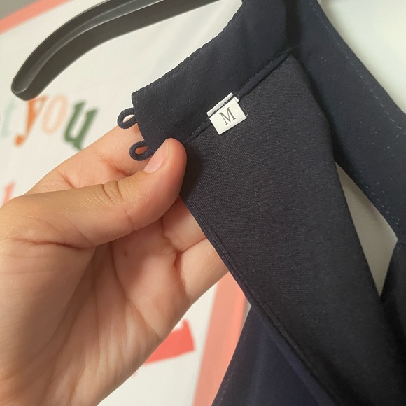 navy blue, formal dress - Picture 5 of 7